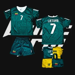 Futbolo apranga vaikams Lietuva 7 zalia