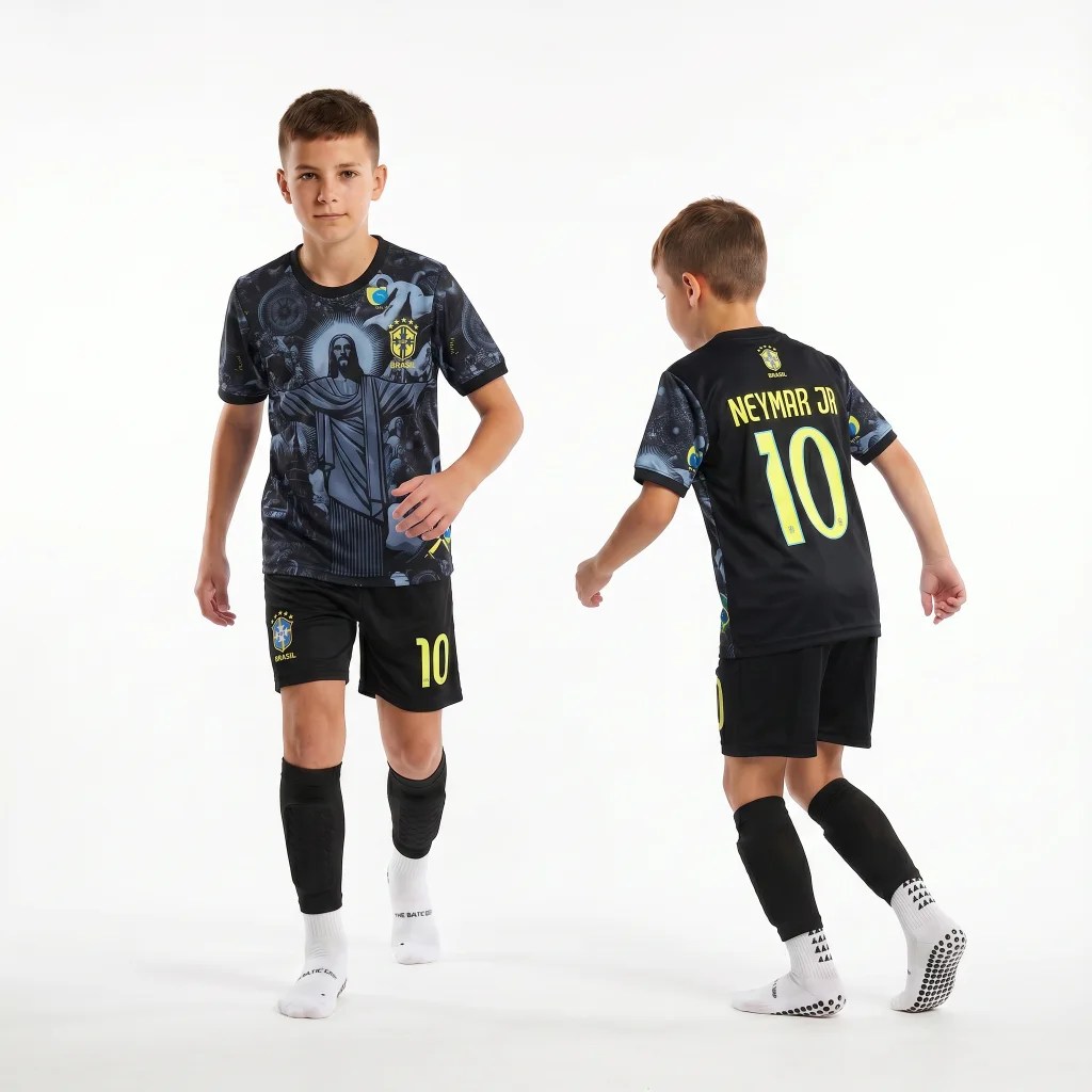 Neymar apranga vaikams futbolui - Brazilija