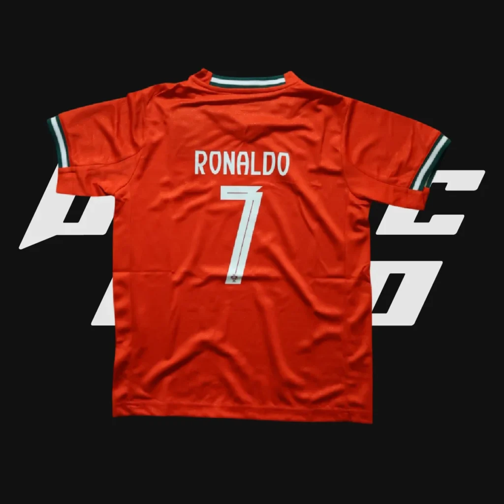 futbolo marskineliai vaikams Ronaldo 7 Portugalija