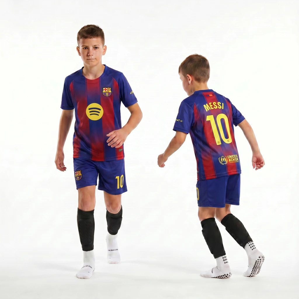 Messi apranga vaikams futbolui - BARCELONA