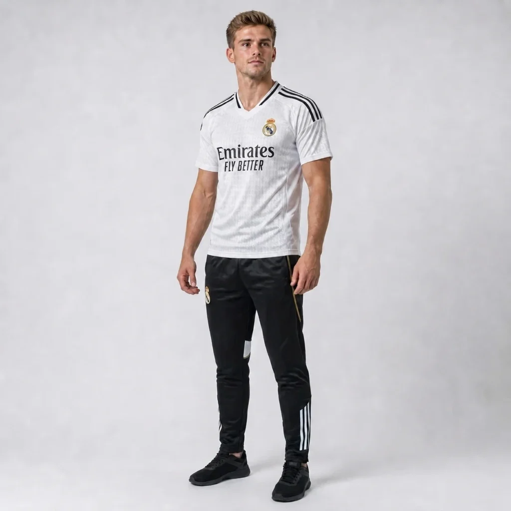 Real Madrid futbolo marškinėliai balta