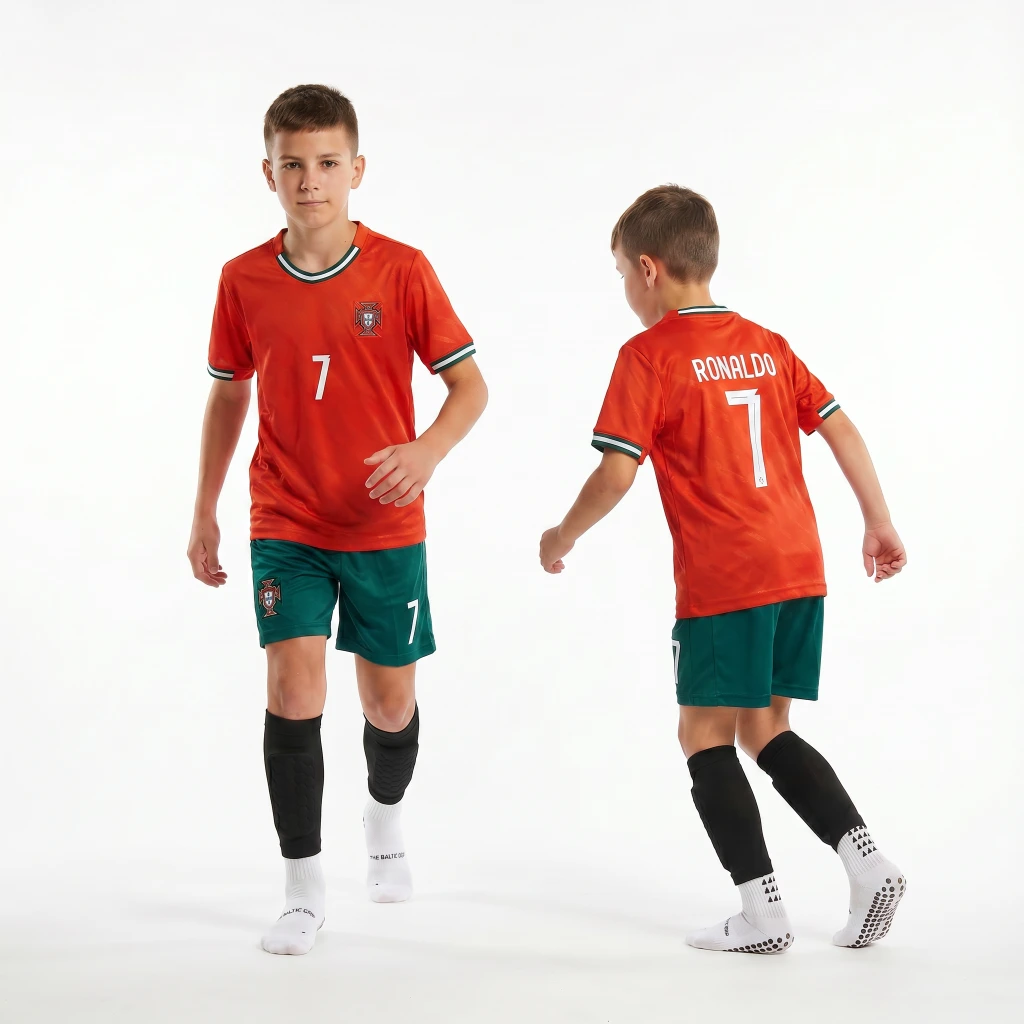 Ronaldo apranga vaikams futbolui - PORTUGALIJA