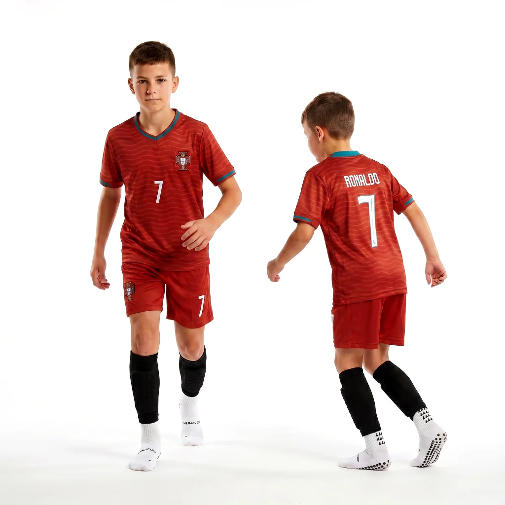 Ronaldo apranga vaikams futbolui Portugalija 7